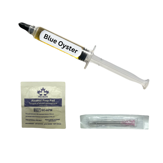 Blue Oyster Mushroom Liquid Culture Syringe