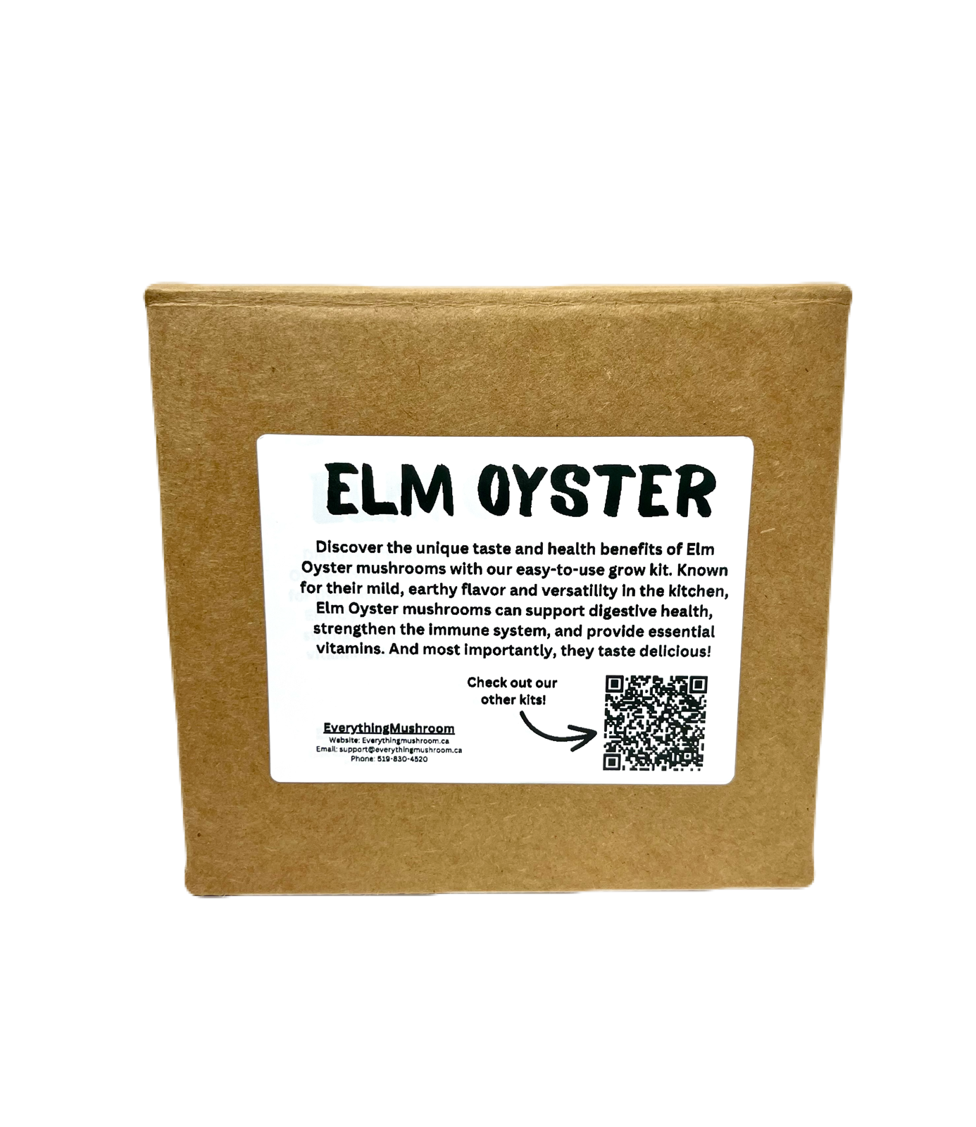 Elm Oyster Mushroom Grow Kit - EverythingMushroom